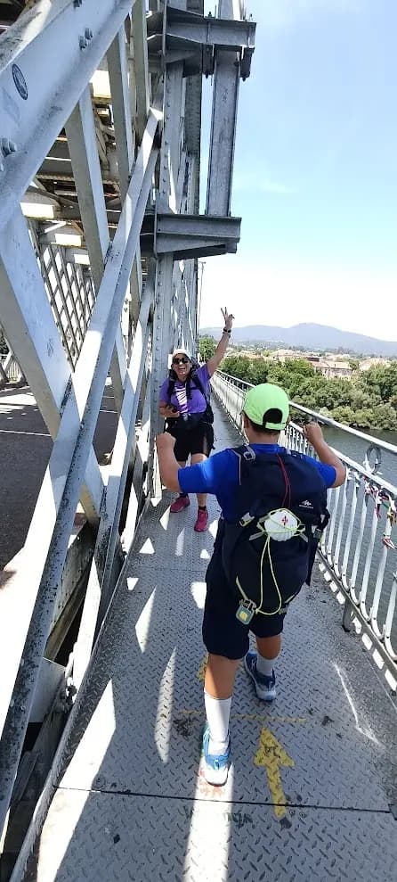 Attraversamento del ponte sul Minho