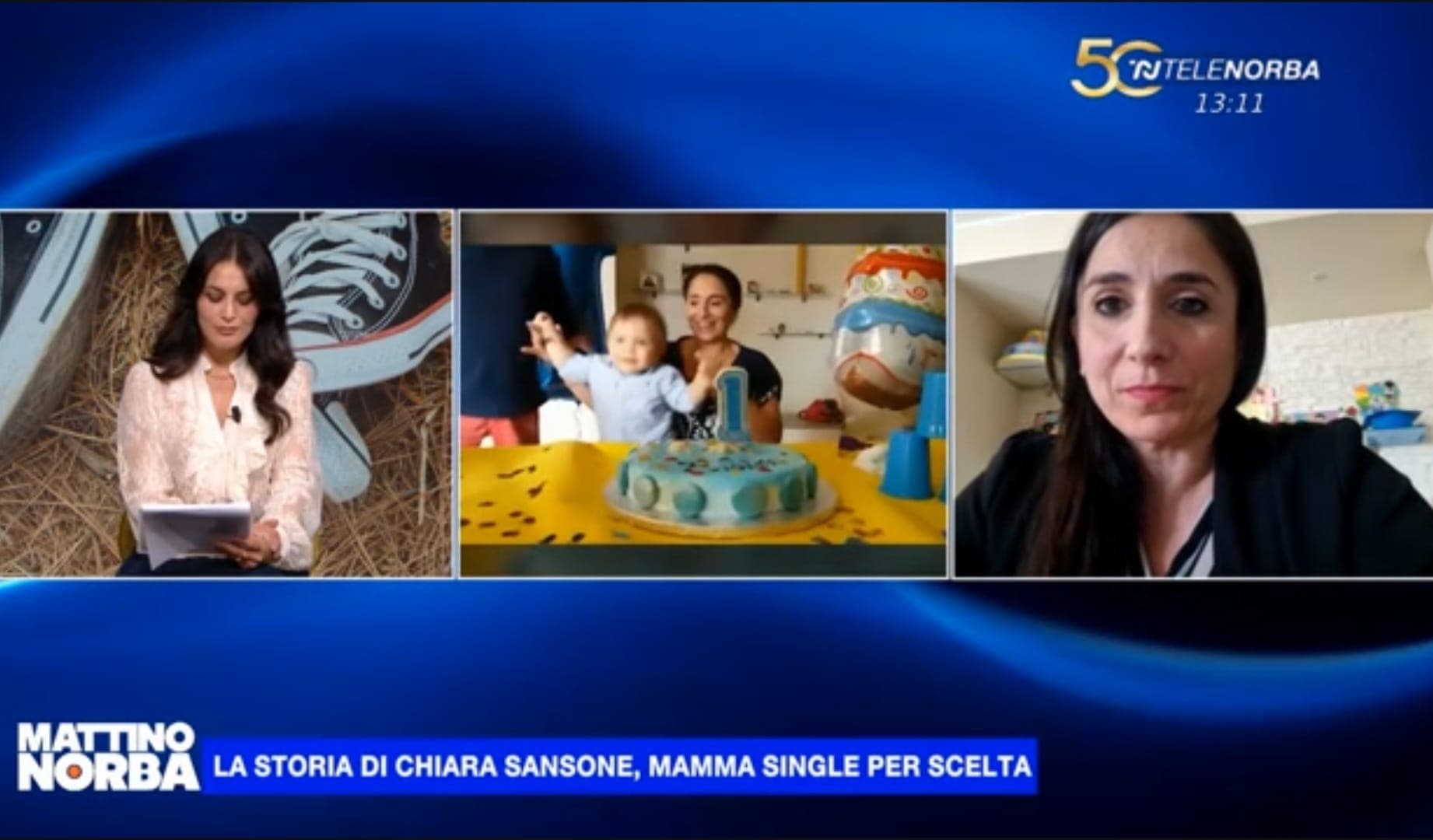 Mattino Norba racconta la storia di Chiara Sansone, mamma single per scelta